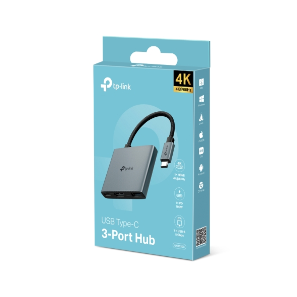 TP-Link USB Type-C 3 in 1 Hub | UH3020C  UH3020C