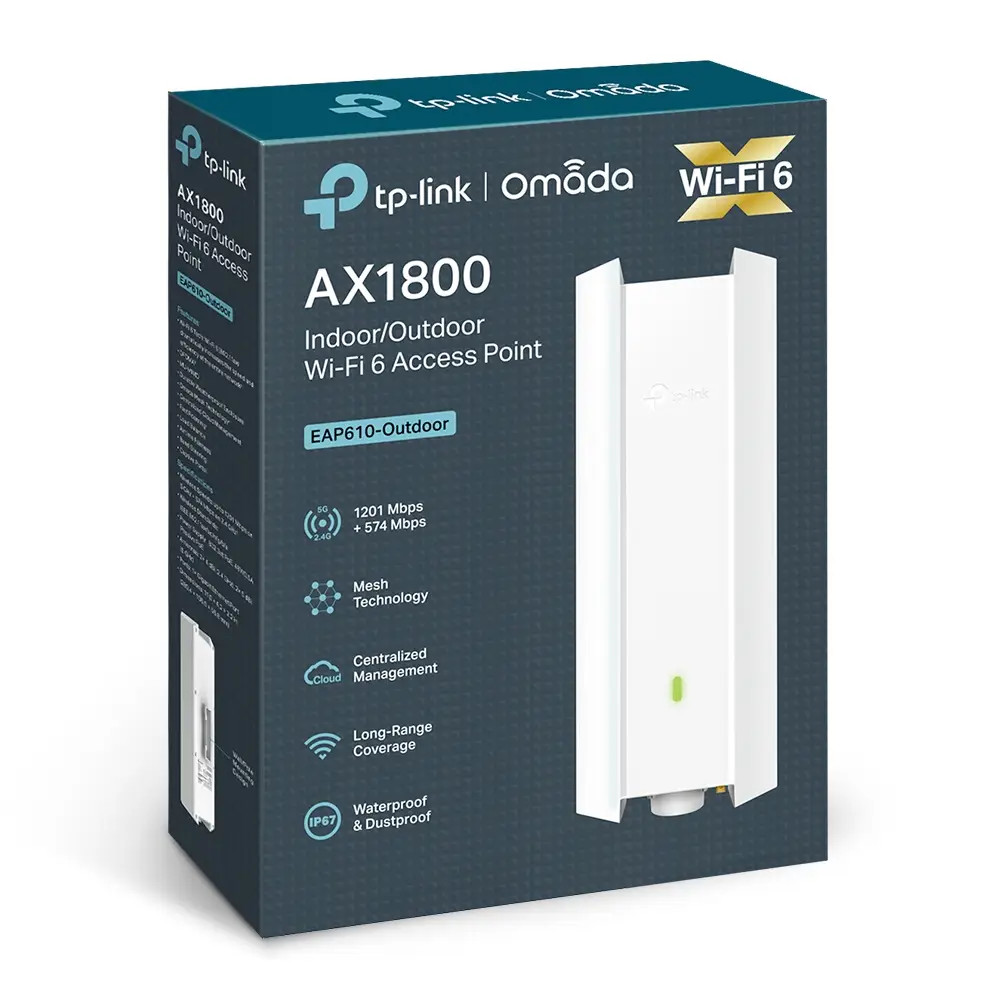 TP-Link AC1200 Wireless MU-MIMO Gigabit Indoor/Outdoor Access Point | EAP225-Outdoor  EAP225-Outdoor