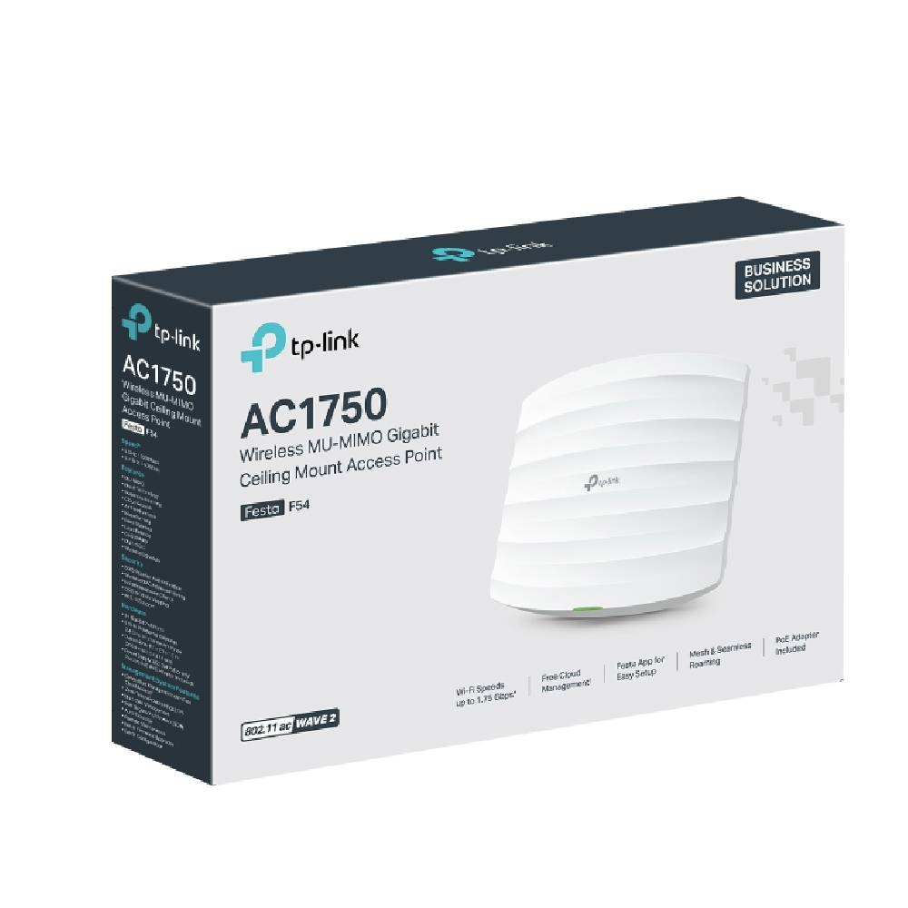 TP-Link AC1350 Wireless MU-MIMO Gigabit Ceiling Mount WiFi 5 Access Point | Festa F52  Festa F52