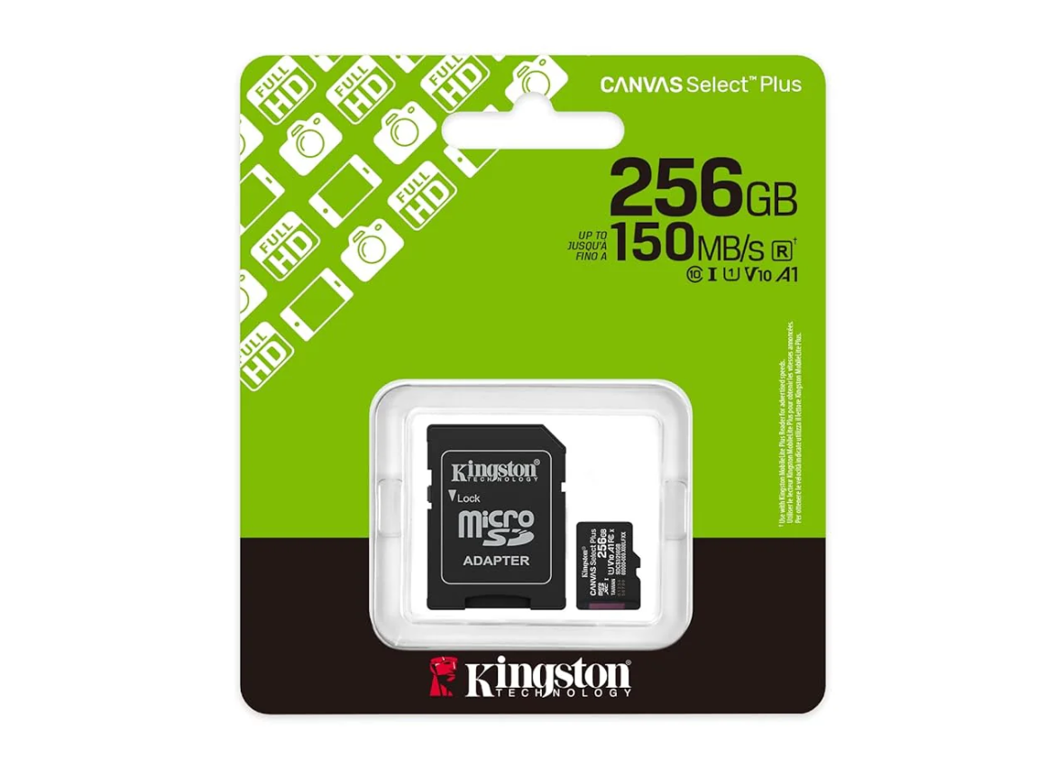 KINGSTON SDCS3-256g v30 (speed 150 Mb per Sec  read )  SDCS3-256g v30