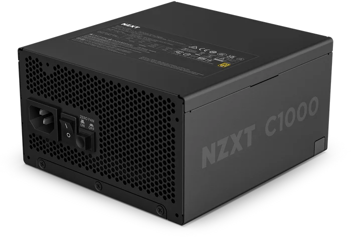 NZXT C1000 1000W Gold Fully-Modular ATX3.1 PSU | PA-0G2BB-EU  PA-0G2BB-EU