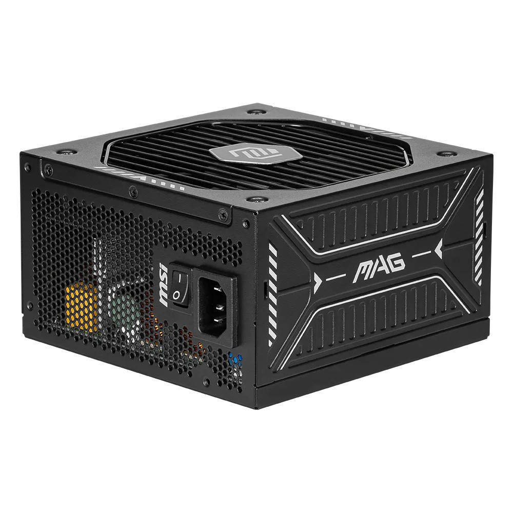 MSI MAG A750GLS PCIe 5.0 750W ATX 3.1 80 PLUS Gold Power Supply | 306-7ZPHX11-HD8 306-7ZPHX11-HD8