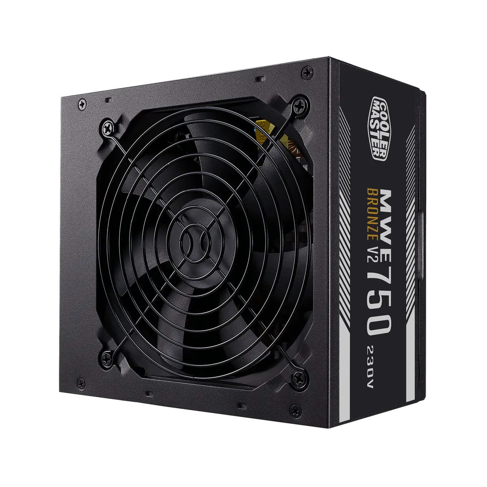 COOLER MASTER MWE 750W V3 Bronze Efficiency ATX 3.1 PSU | MPE-7501-ACABW-3BEU  MPE-7501-ACABW-3BEU