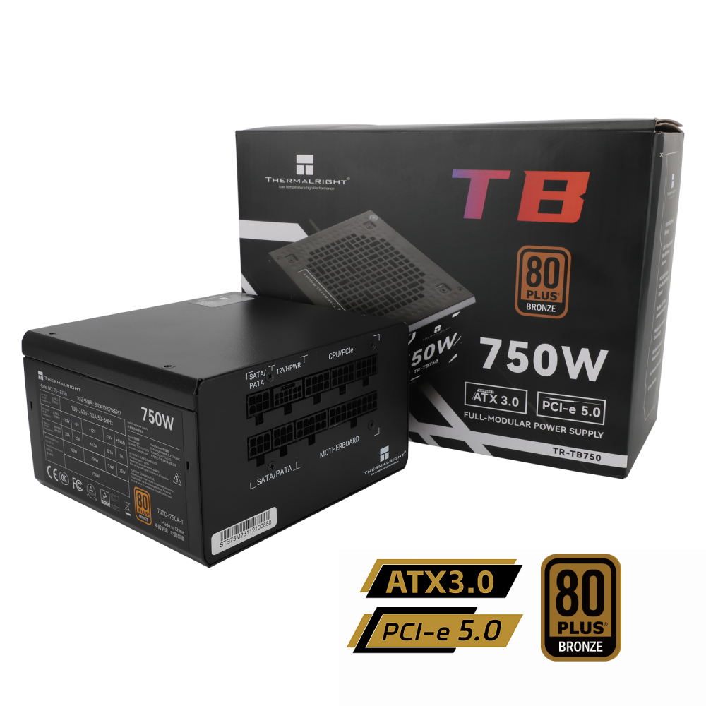 THERMALRIGHT TR-TB750 750W Bronze Fully Modular PSU | TR-TB750  TR-TB750