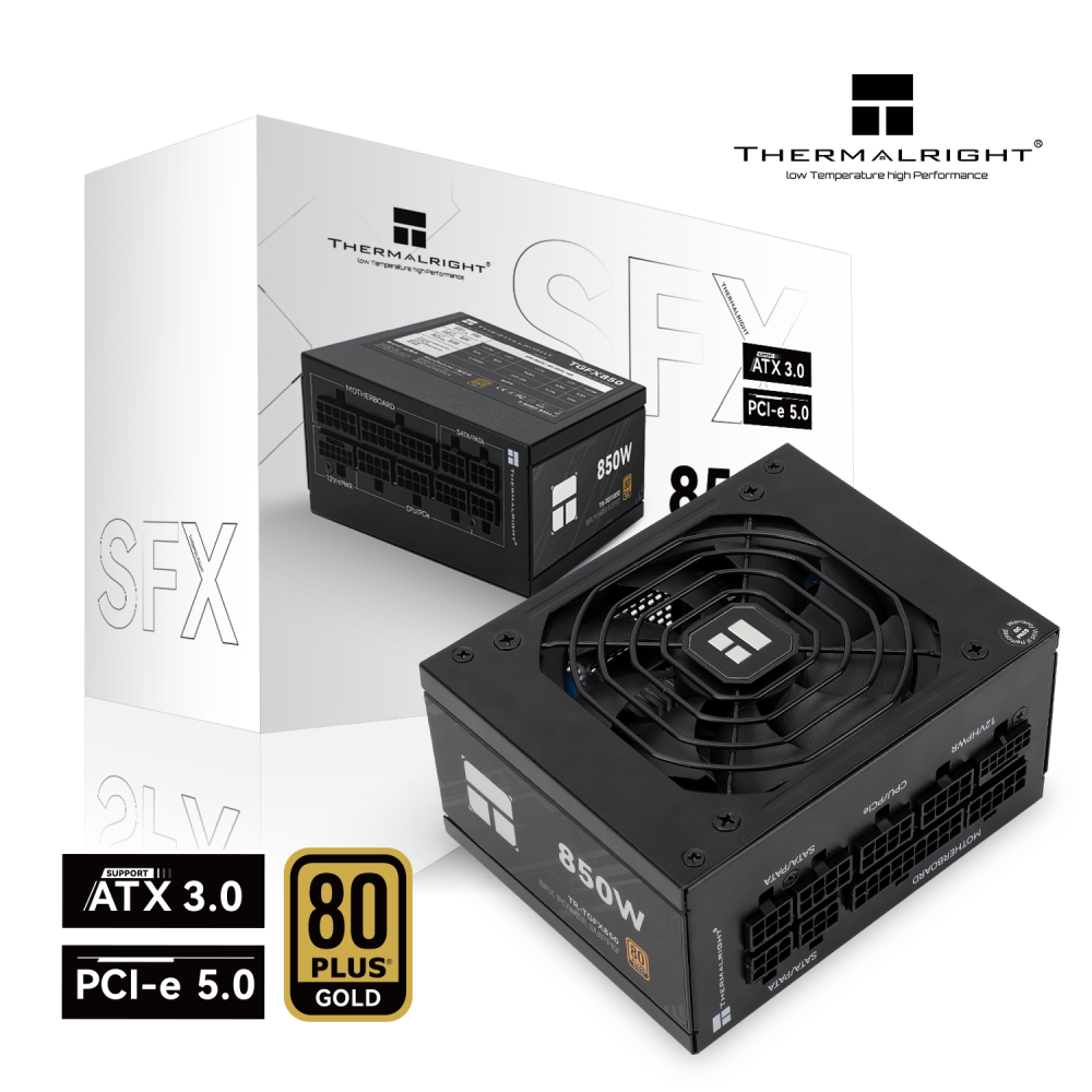 THERMALRIGHT TR-TGFX-850 850W Gold Fully Modular SFX Power Supply | TR-TGFX 850  TR-TGFX 850