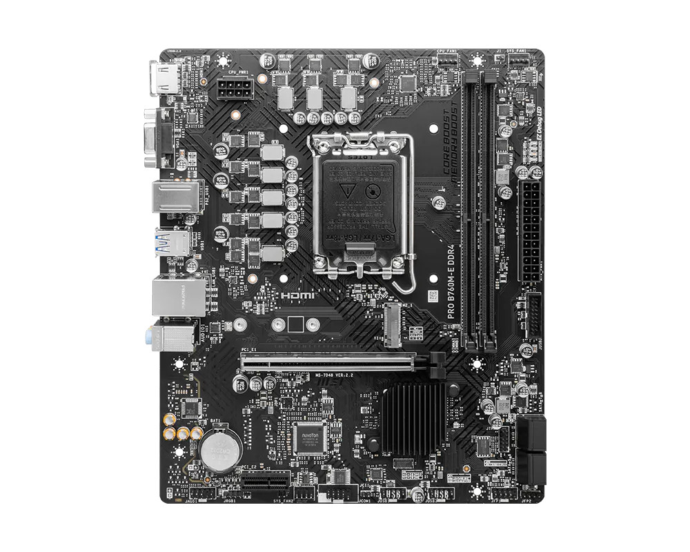 MSI 911-7D48-042 Pro B760M-E DDR4 Motherboard  911-7D48-042 Pro B760M-E