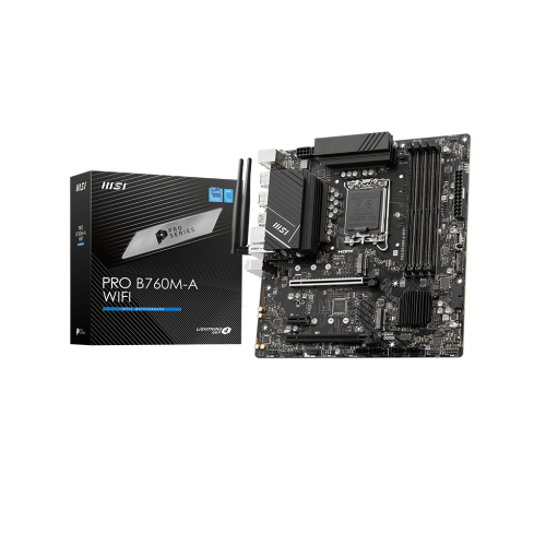 MSI Pro B760M-A Wifi MotherBoard | 911-7D99-057  911-7D99-057