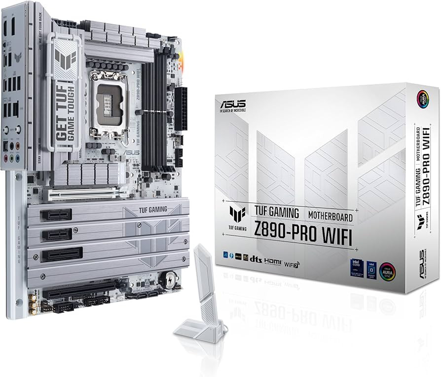 ASUS TUF Gaming Z890-Pro Wi-Fi DDR5 LGA1851 ATX Motherboard | 90MB1IR0-M0CAY0  Z890-Pro