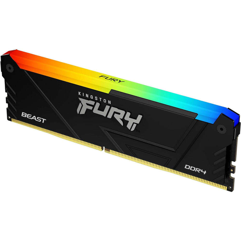 KINGSTON Fury Beast RGB 32GB 3200 DDR4 For Desktop | KF432C16BB2A-32  KF432C16BB2A-32