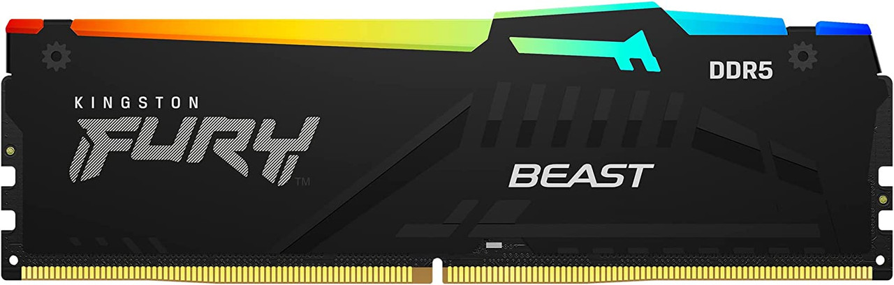 KINGSTON 32GB DDR5 5600 Fury Beast RGB Memory | KF556C40BBA-32  KF556C40BBA-32