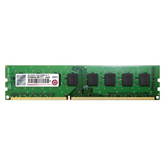 Transcend 8GB 1600 DDR3 Desktop RAM | JM1600KLH-8G  JM1600KLH8G