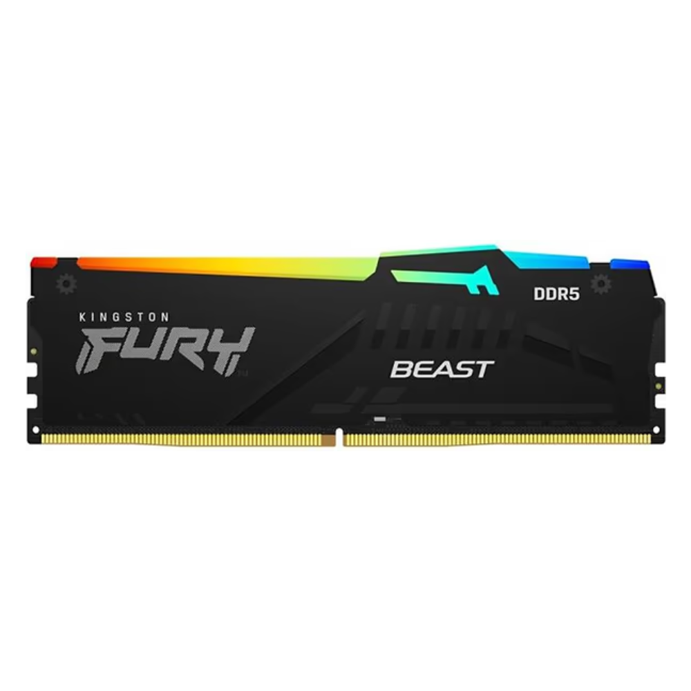KINGSTON FURY Beast Black RGB EXPO 16GB 6000MT/s DDR5 CL30 DIMM Desktop Gaming Memory | KF560C30BBEA-16  KF560C30BBEA-16