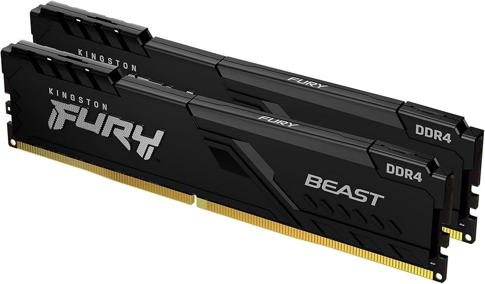 KINGSTON Fury Beast 16GB (2x 8GB) DDR4-3000Mhz | KF430C15BBK2/16  KF430C15BBK2/16