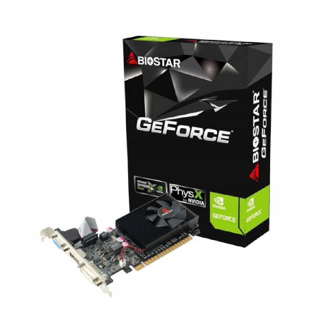 BIOSTAR GeForce GT 730 4GB DDR3 Graphics Card | VN7313TG46-TN1NA-BS2  VN7313TG46-TN1NA-BS2