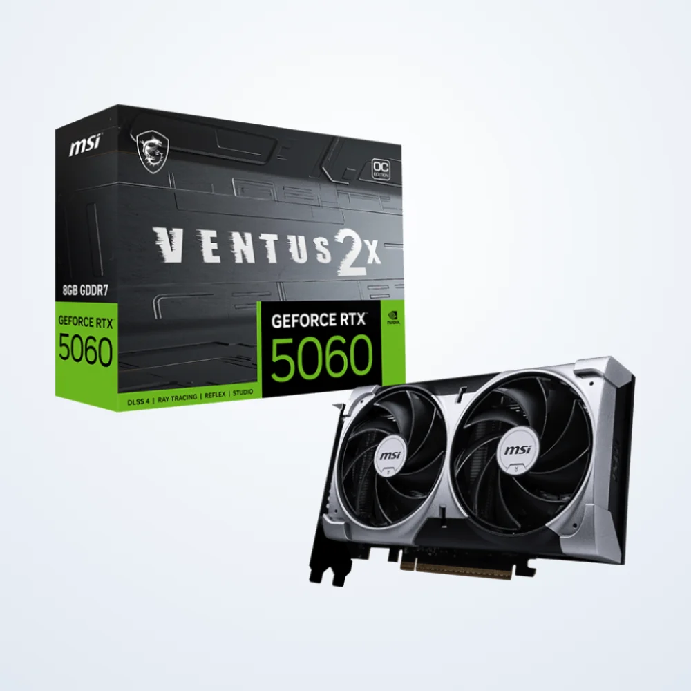 MSI GeForce RTX 5060 8G VENTUS 2X OC Graphic Card | 912-V537-017  912-V537-017
