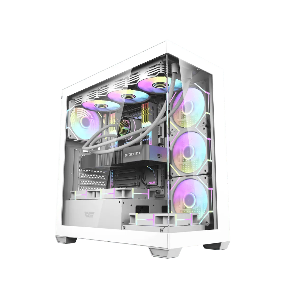 DARKFLASH DS900 ATX PC Case - White | DS900  DS900
