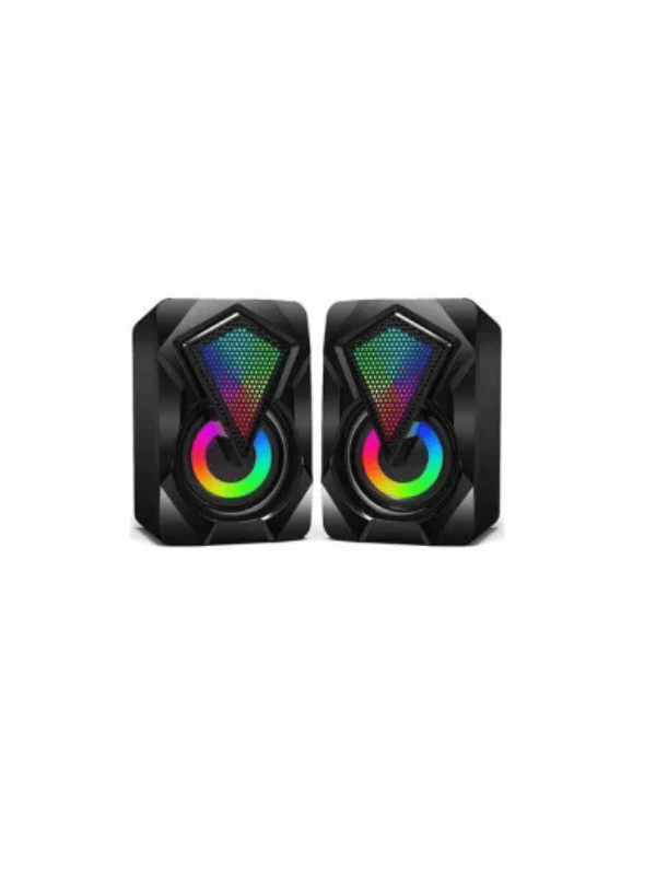 BAJEAL  PC Speakers X2 Wired 2.0 USB + Jack   PC Speakers X2 Wired 2.0 USB + Jack