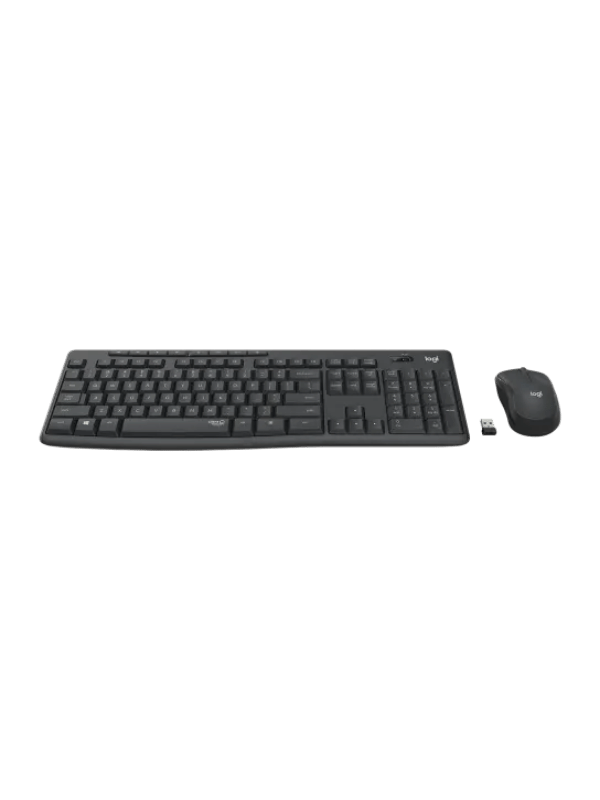 LOGITECH Silent Wireless Keyboard Mouse Combo  MK295