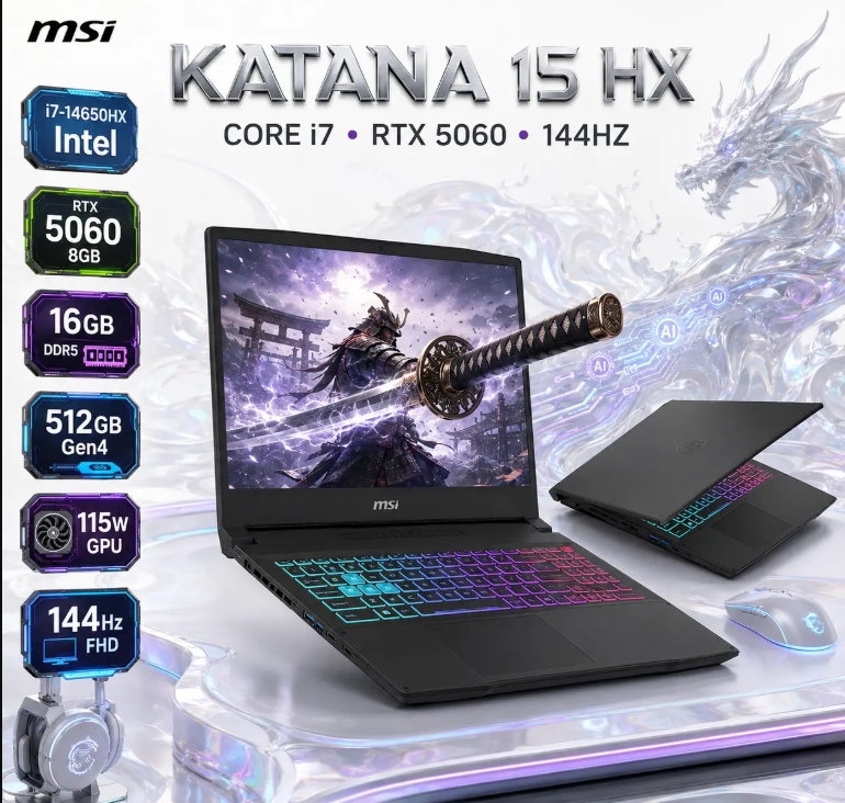 MSI KATANA 15 HX B14WEK-001US