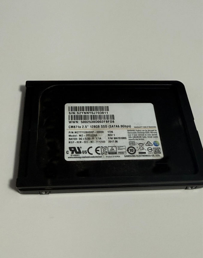 NE 128 GB internal Storage MZ-7LN1280  SSD
