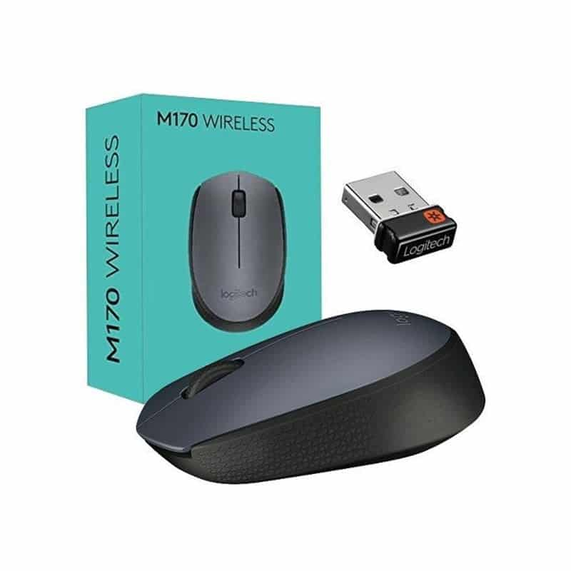 LOGITECH Wireless Mouse M170 Grey  910-004642