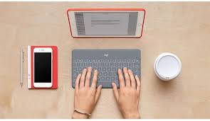 LOGITECH Keys-To-Go Bluetooth Keyboard Ultra Slim Classic Grey EN  920-008918