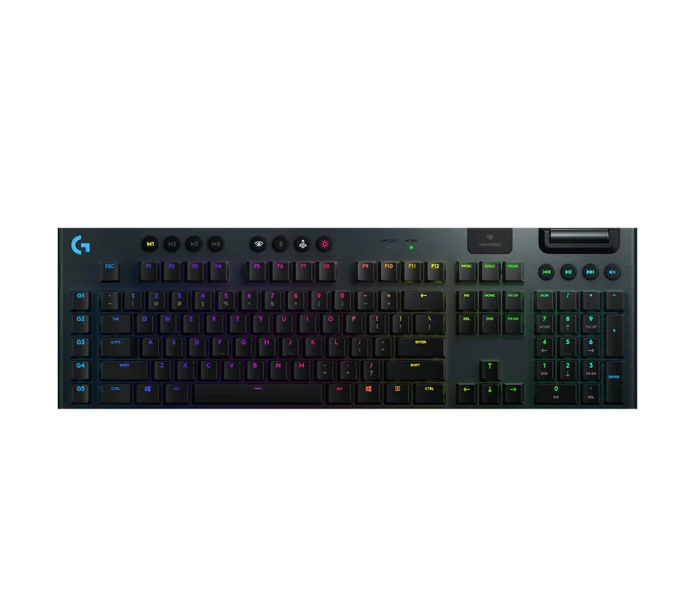 LOGITECH Gaming Keyboard G915 LIGHTSPEED Wireless Mechanical - CARBON - US INT'L - LINEAR 920-008962
