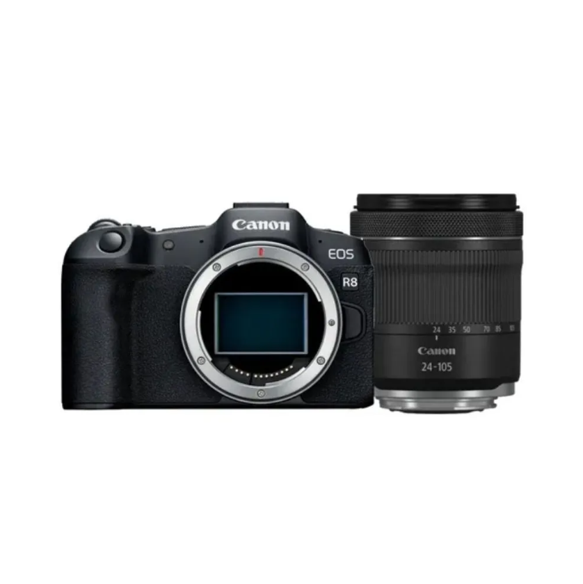 CANON EOS R8 + RF 24-105mm F/4-7.1 IS STM  R8-RF-24-105-1K