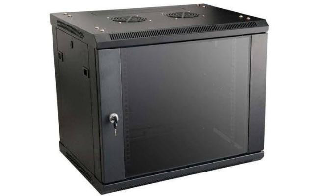D-LINK 6U Network Cabinet 600x450 Glass | NWR-6U-6045-BL-GL  NWR-6U-6045-BL-GL