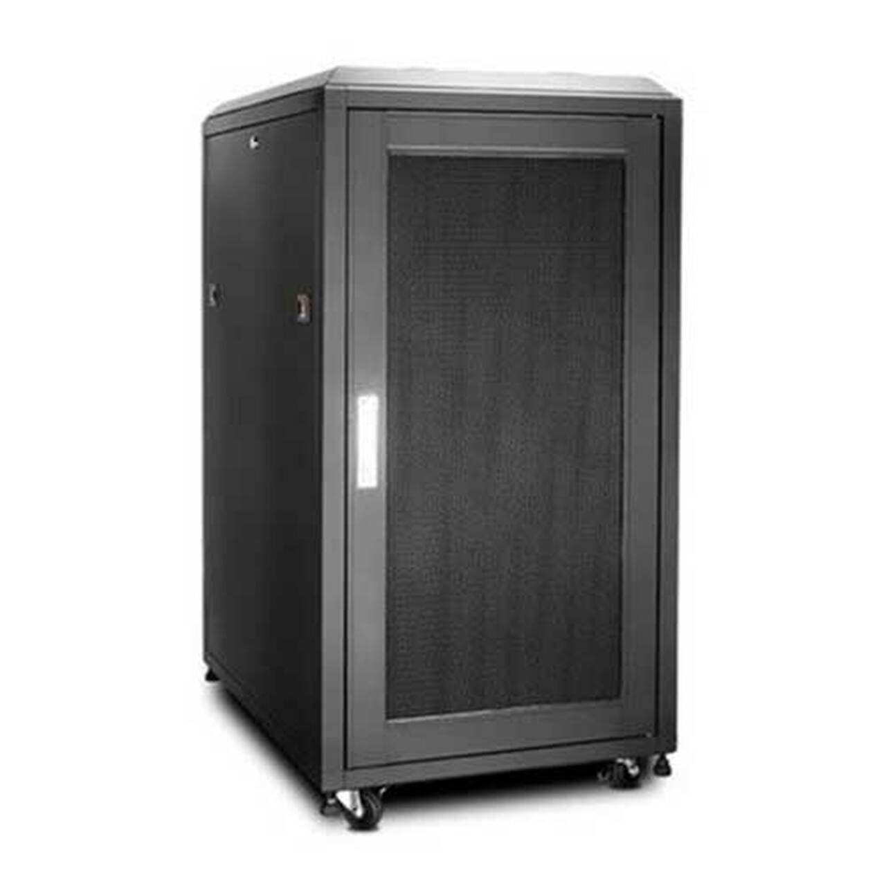 EUSSO Server Cabinet 22U W600*D800 Door Type Front Glass-Rear Perforated 4 Cooling Fans + 1 Fixed Shelf | MS-EJS6822-GP MS-EJS6822-GP 22U