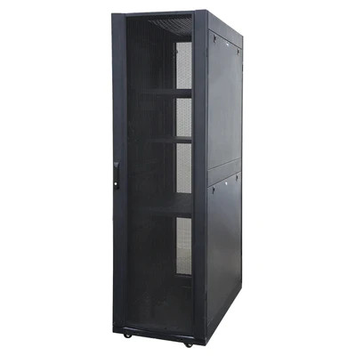 EUSSONET 27U W600*D1000 Door Type Front Glass Rear Perforated | MS-EJS6027-GP MS-EJS6027-GP