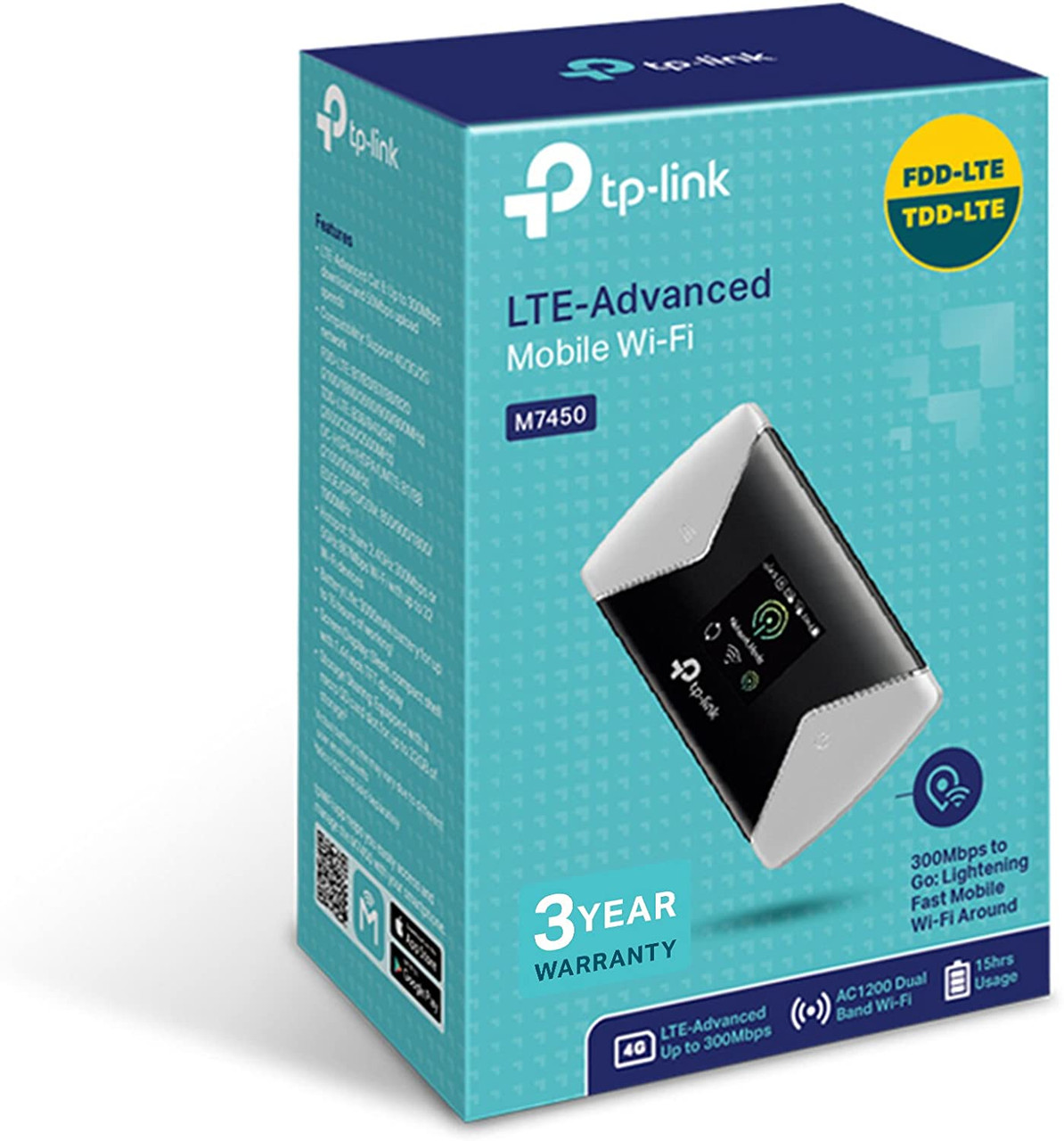 TPLINK M7450 300Mbps LTE-Advanced Mobile Wi-Fi | M7450  TPLINK M7450