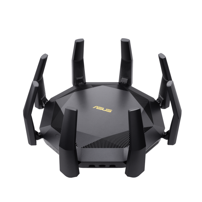 ASUS RT-AX89X 12-stream AX6000 Dual Band WiFi 6 (802.11ax) Router | 90IG04J1-BM3010 90IG04J1-BM3010