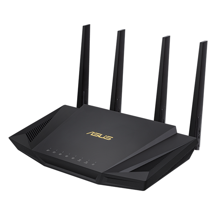 ASUS RT-AX58U AX3000 Dual Band WiFi 6 (802.11ax) Router | 90IG04Q0-MU2R10 90IG04Q0-MU2R10