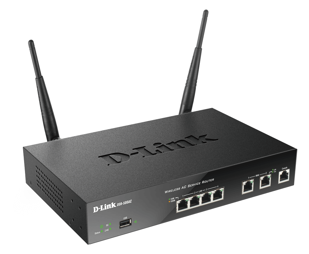 D-Link VPN Router WiFi 5 Access Point 6 Port | DSR-1000AC/MNA  DSR-1000AC/MNA