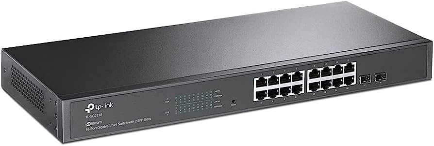 TP-LINK 16port +2 SFP Gigabit Smart Switch | TL-SG2218  SG2218