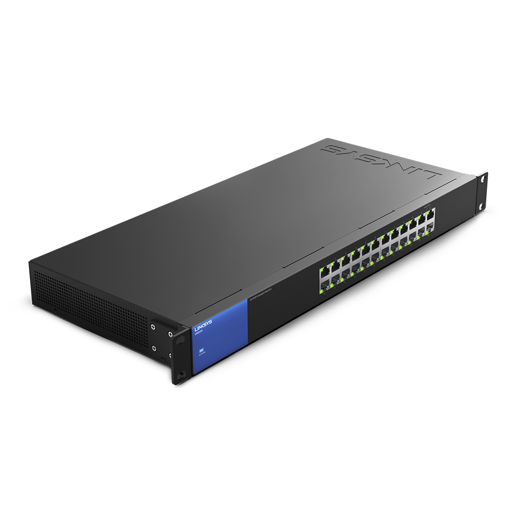 LINKSYS 24-Port Gigabit Unmanaged Switches | LKS-LGS124-UK  LGS124-UK