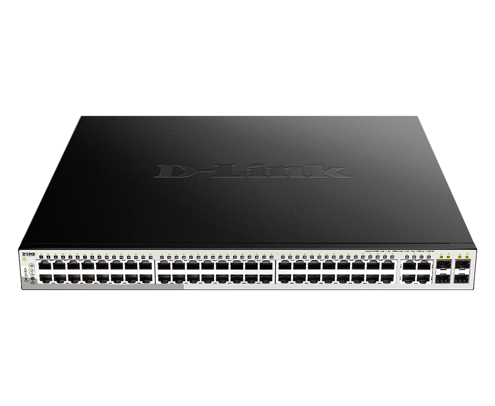 D-Link 52-Port Gigabit Smart Managed PoE Switch |DGS-1210-52MPP  DGS-1210-52MPP