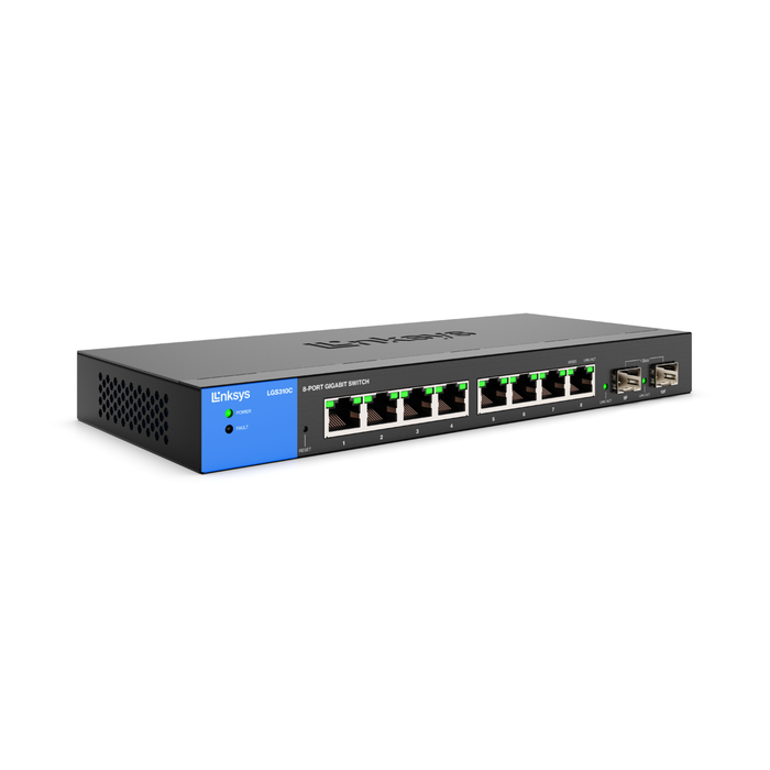 LINKSYS 8-Port Managed Gigabit Ethernet Switch | LGS310C  LGS310C