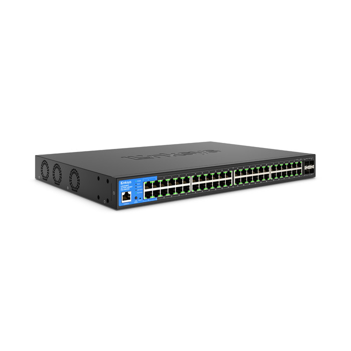 LINKSYS LGS352MPC-EU 48-Port Managed Gigabit PoE+ Switch With 4 10G SFP+ Uplinks 740W | LGS352MPC-EU  LGS352MPC-EU