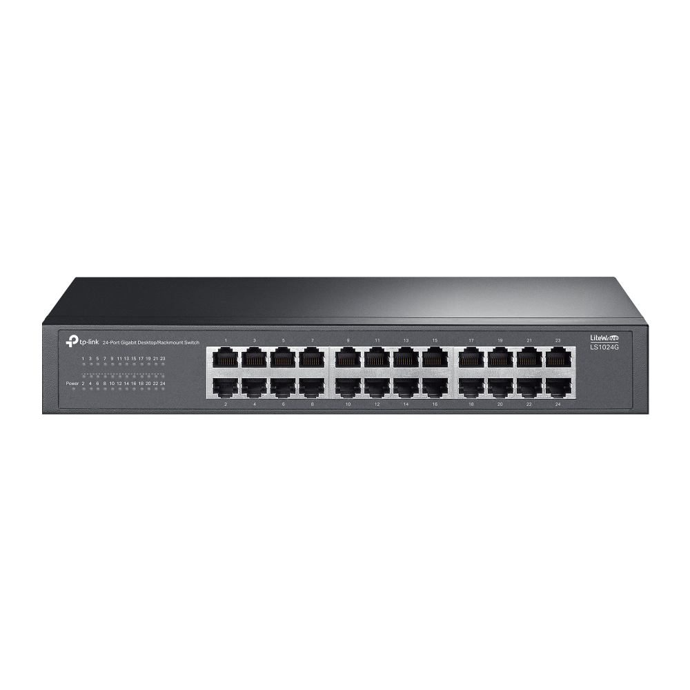 TP-Link 24-Port Gigabit Desktop/Rackmount Switch | LS1024G   LS1024G